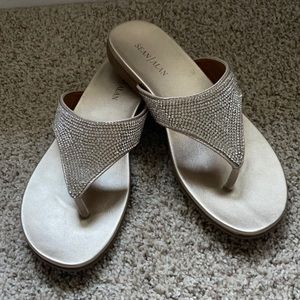 Rhinestone sandals